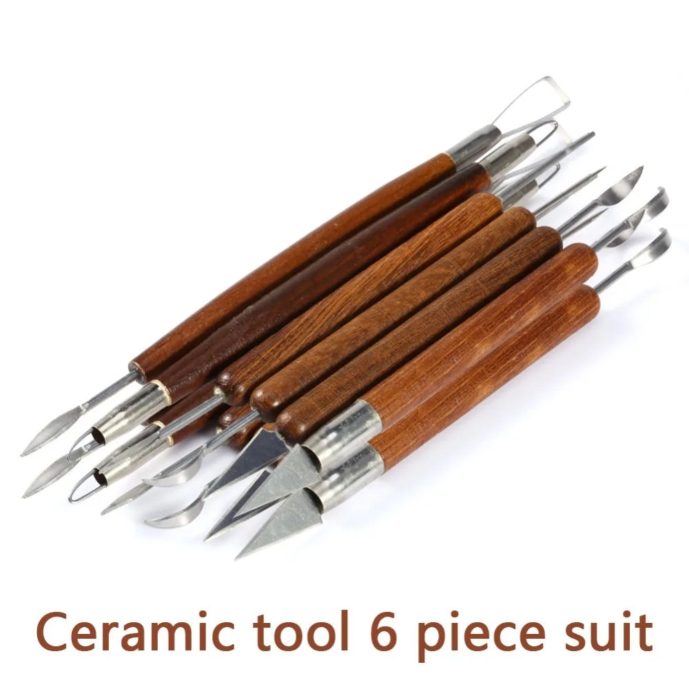 6 adet heykel aracı çömlek ahş - Wood Chisel Set incelemesi ve fiyatı