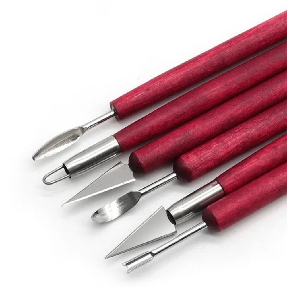 6 adet heykel aracı çömlek ahş - Wood Chisel Set incelemesi ve fiyatı