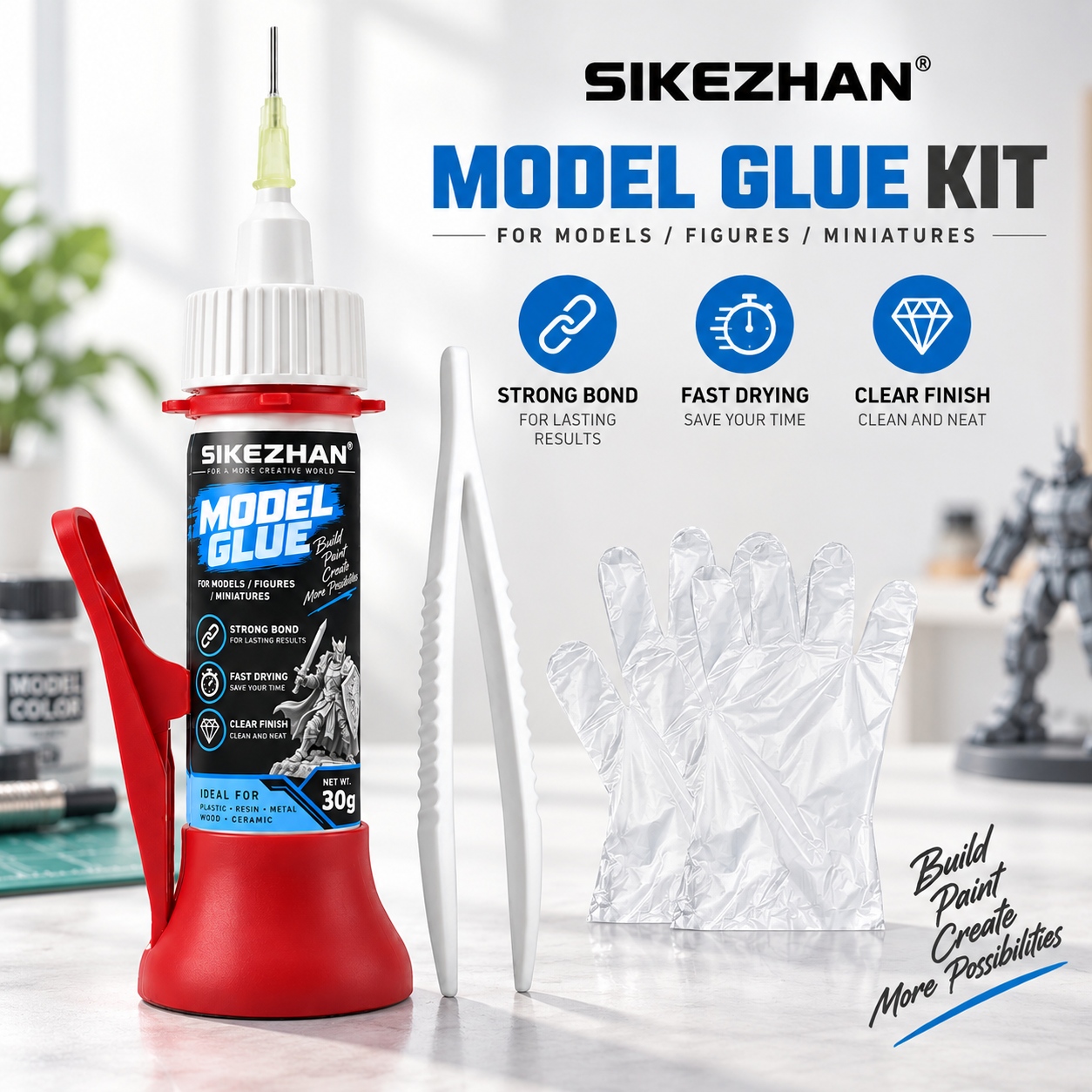 SIKEZHAN Model Yapıştırıcı 30g - Woodworking Glue incelemesi ve fiyatı